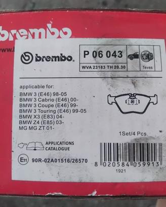Pastiglie freno bmw