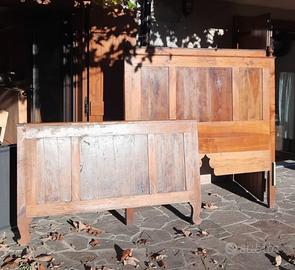 letto in noce '800 