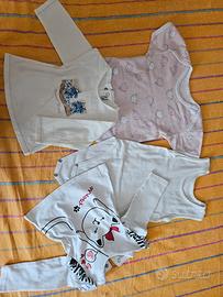 set vestitini per bambina di 6 mesi 