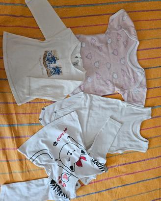 set vestitini per bambina di 6 mesi 