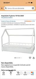 LETTO BAMBINO STILE SCANDINAVO