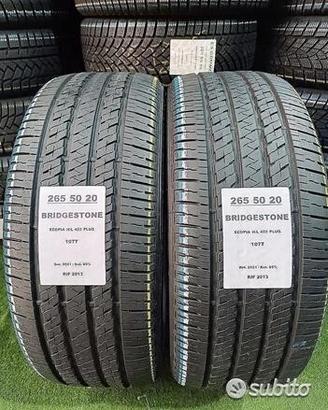2 gomme 265 50 20 BRIDGESTONE RIF2013