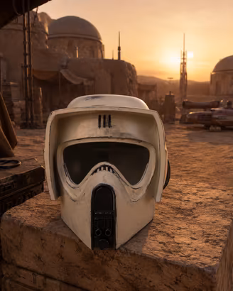 Elmetti da esposizone star wars