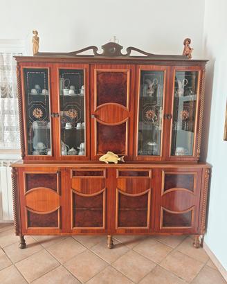splendida credenza classica in legno 