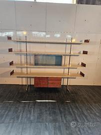 Libreria a giorno in ferro