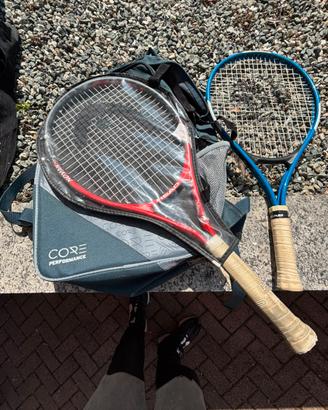 Racchette Tennis con zaino