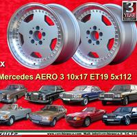 4 pz cerchi Mercedes Aero 3 10x17 ET19 5x112