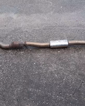 tubo di scarico miltek in acciaio inox