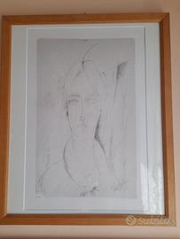 litografia Amedeo Modigliani
