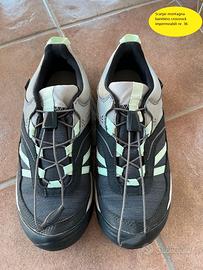 Scarpe montagna bambino crossrock impermeabili 36