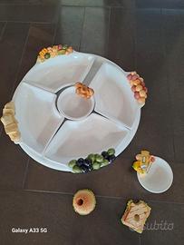 Antipastiera - aperitivo   Ceramica Nadir