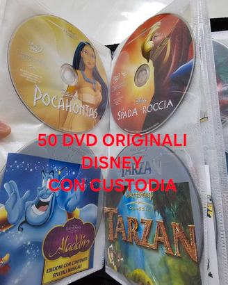 Lotto 50 film in dvd Disney 