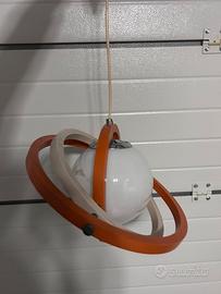 Lampadario sospensione space age