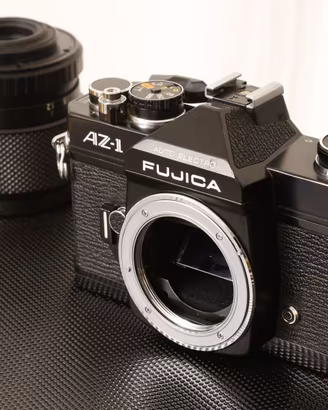 Fujica AZ-1 + Fujinon 43-75mm zoom PARI AL NUOVO