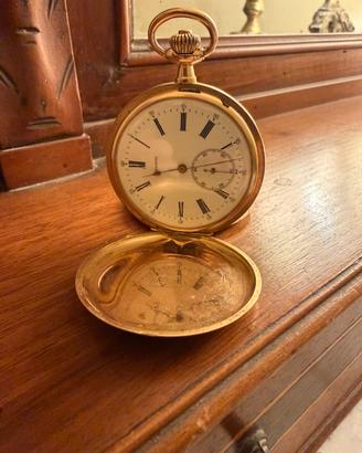 Orologio da tasca Longines anni 30 tripla cassa