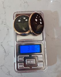 Orecchini vintage in oro 18 kt (750)