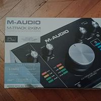 M-AUDIO Scheda audio/MIDI M TRACK 2X2M