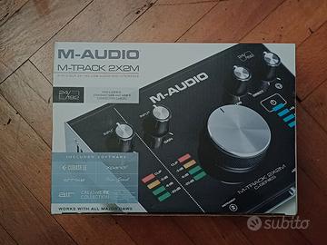 M-AUDIO Scheda audio/MIDI M TRACK 2X2M