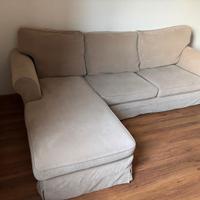 Divano 3 posti con chaise longue 