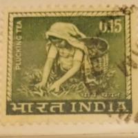 4 Francobolli India 1960