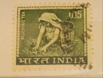 4 Francobolli India 1960