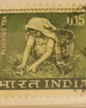 4 Francobolli India 1960