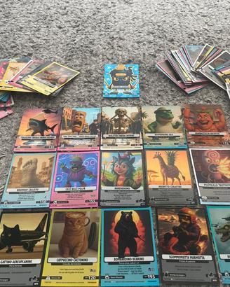 96 Carte Skifidol Italian Brainrot Tgc + RARE