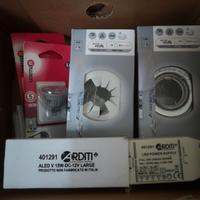 Faretti , lampadine LED e trasformatore