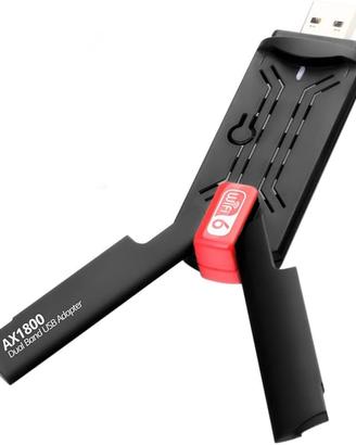 1800Mbps WiFi 6 Adattatore USB 3.0 2.4G 5.8G WiFi6
