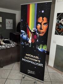 Michael Jackson "Moonwalker" Roll-up espositore