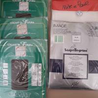 Collant neri e colorati