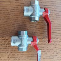 Rubinetto sfera 3 vie 1/2"