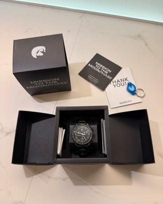 Omega x swatch mission to the moonphase snoopy