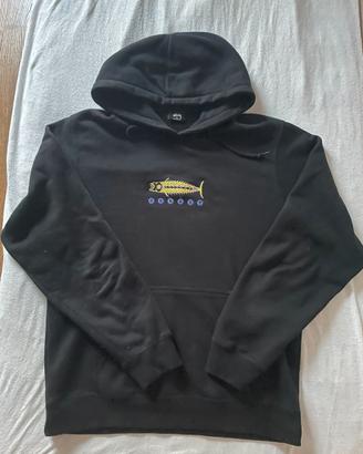STUSSY felpa hoodie con cappuccio e grafica