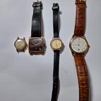 Lotto 4 Orologi Vintage  2 Funzionanti  2 testare