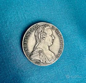 Tallero di Maria Teresa 1870