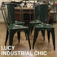 GRUPPO DI 4 SEDIE TOLIX VERDI