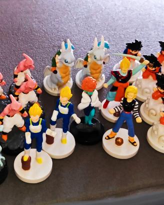 Dragonball Z scacchi statuine anno 1999