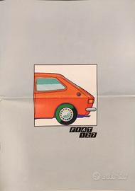 Depliant Fiat 127 prima serie 