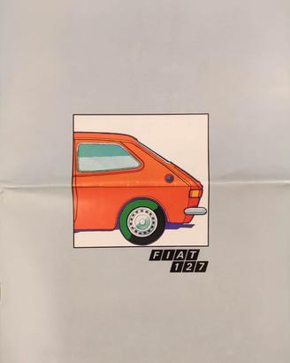 Depliant Fiat 127 prima serie 