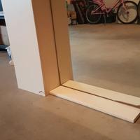 Specchio contenitore bagno