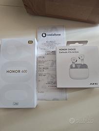 Honor 600 light +cuffie nuovo sigillato 