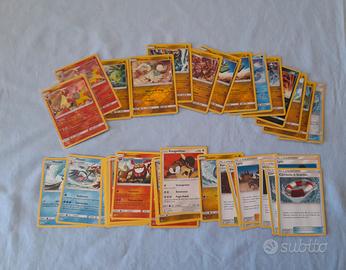 Pokémon 34 carte trionfo draghi holo