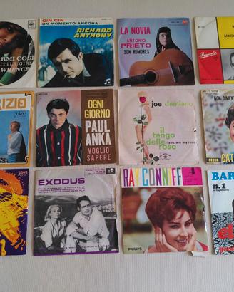 12 vinili 45 giri assortiti