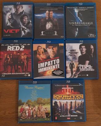 Blu ray disc 8 film con Bruce Willis