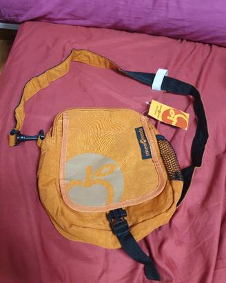 Tracolla Smemoranda Vintage Ocra con Pochette