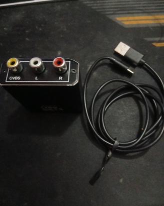 AV Up Scaler 1080P to HDMI