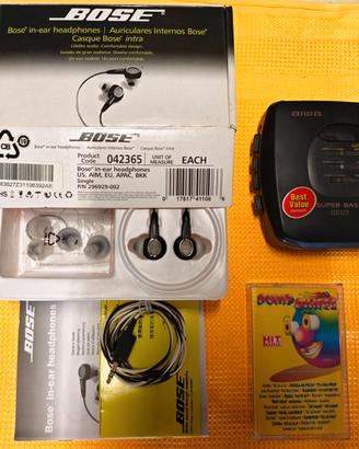 Aiwa Super Bass GS122 Più Auricolari Bose