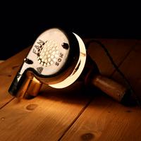 Lampada da tavolo asciugacapelli phon vintage