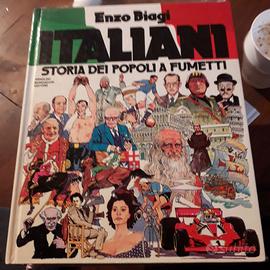 storia popoli a fumetti - italiani - biagi